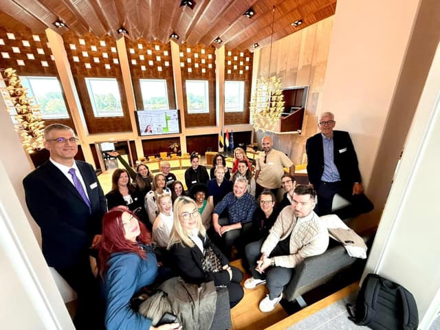ABC Interreg partners gathered at the Province of Gelderland